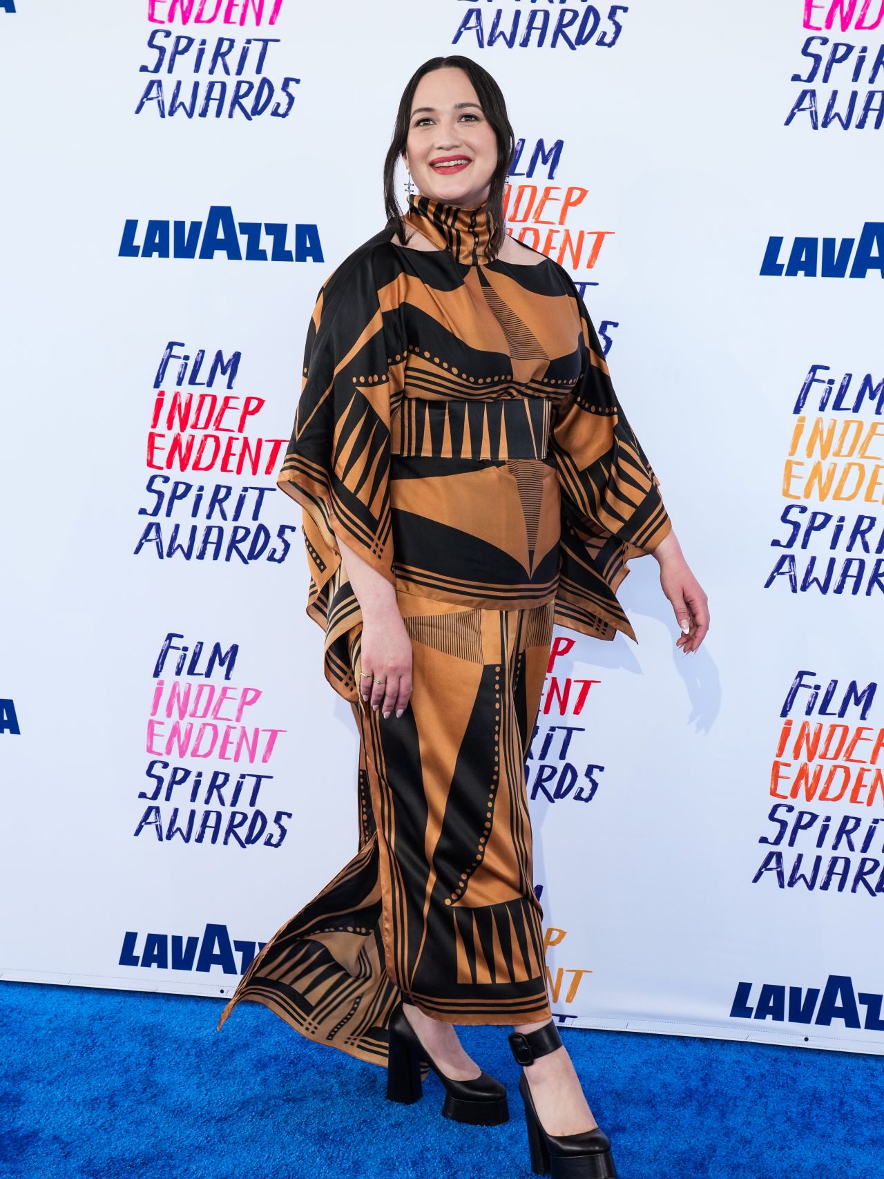 LILY GLADSTONE AT INDEPENDENT SPIRIT AWARDS IN SANTA MONICA